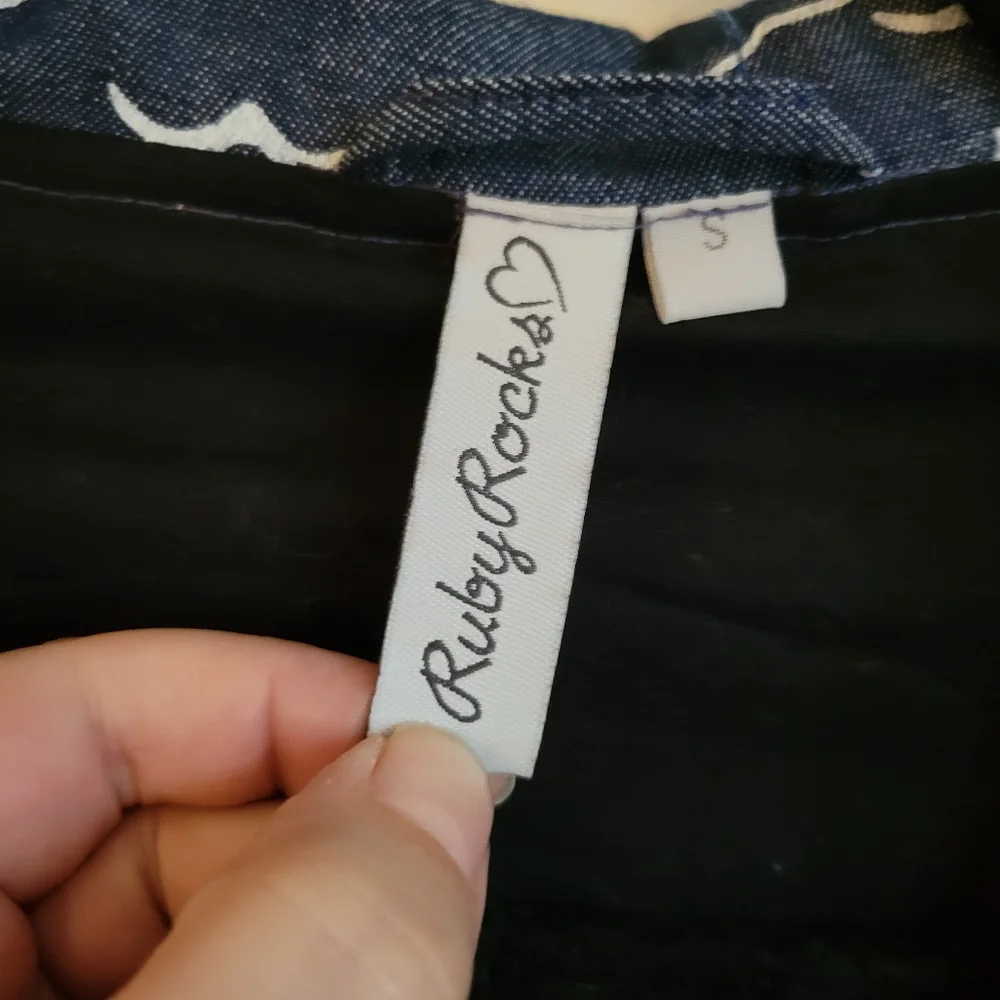 Ruby Rocks denim trench - Picture 2 of 3